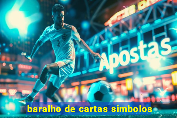 baralho de cartas simbolos